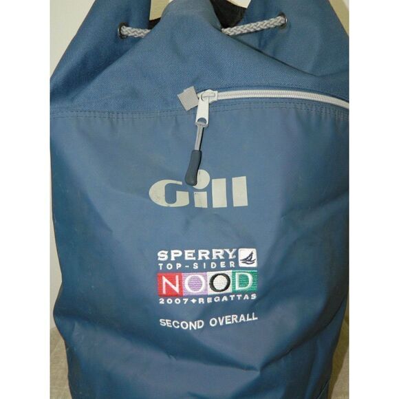Gill Marine Sperry Tote bag 2007 Regattas Boating Nood Blue X-Large Waterproof - Picture 5 of 11